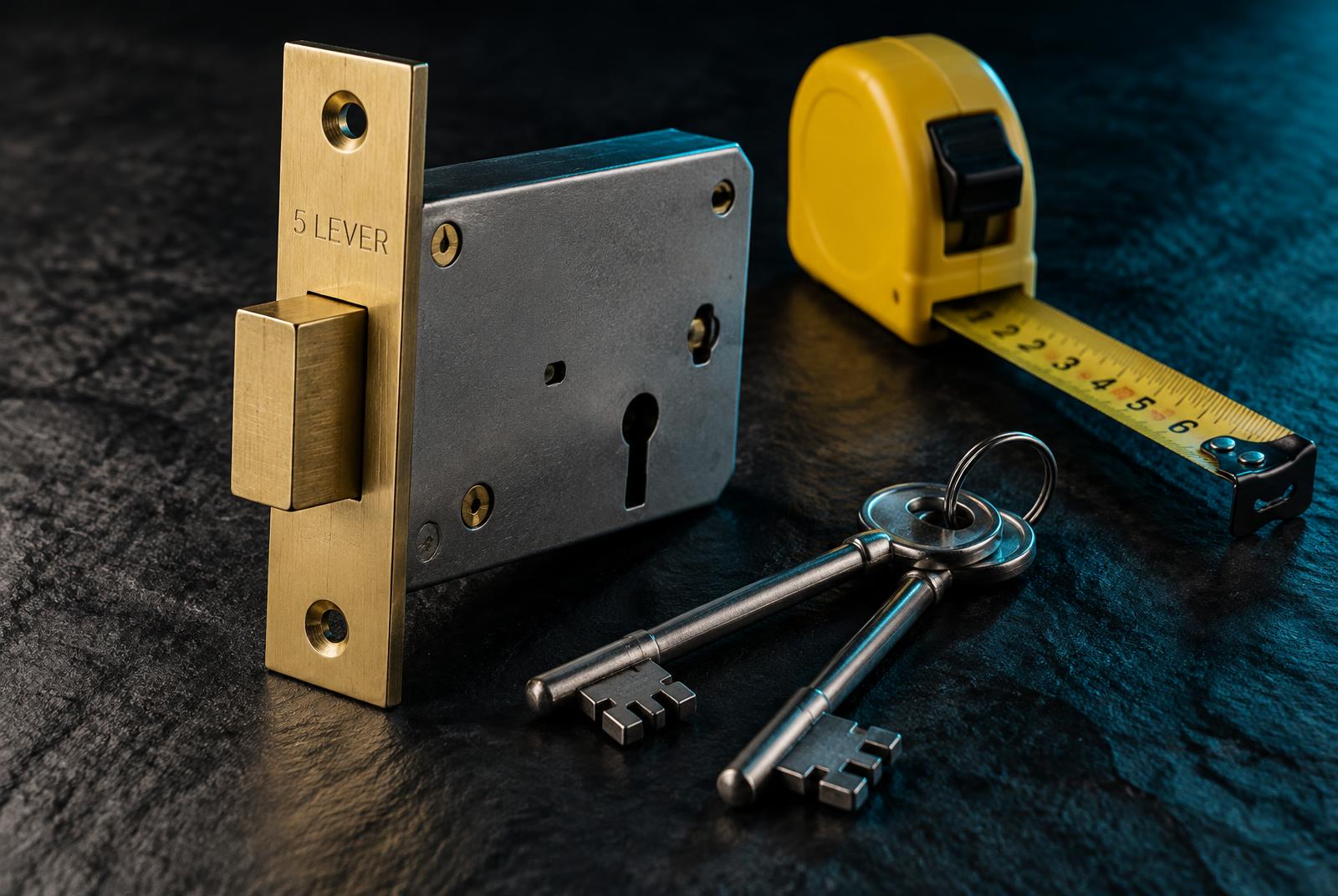 Mortice deadlocks for timber doors